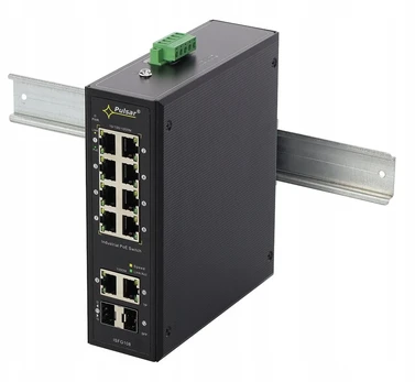 ISFG108 Industrial PoE Switch (8xPoE,