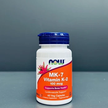 Now Foods Vitamin K-2 (MK7) 100mcg - 60 kaps.