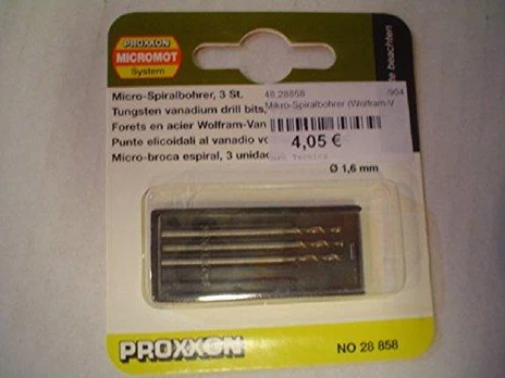 HSS grąžtas 1,6 mm PROXXON