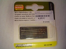 HSS grąžtas 1,6 mm PROXXON kaina