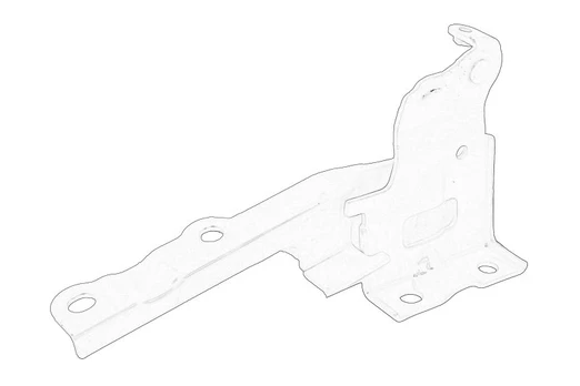 Variklio gaubto vyris OE HYUNDAI 791102Y000