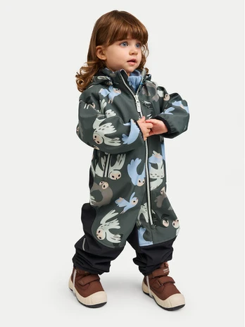 Reima Softshell kombinezonas Mjosa 5100006D Žalia Regular Fit
