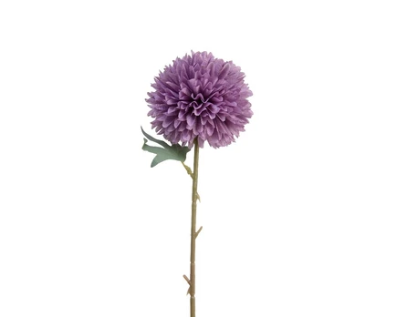 Dirbtinė gėlė, hortenzija, violetinė, 60 cm