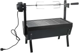 Grilis su elektriniu varikliu 230 V Cattara Barbecue 60 cm kaina