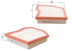 Oro filtras MAHLE LX4802 kaina