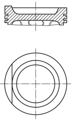 Stūmoklis MAHLE 034 78 02