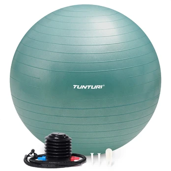 Gimnastikos kamuolys Tunturi Gymball, žalias, 55 cm