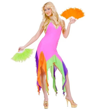 "BRASILEIRA" elastanas (neoninė rožinė suknelė)