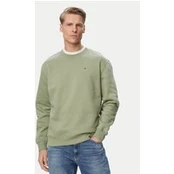 Tommy Jeans Džemperis DM0DM20741 Žalia Regular Fit
