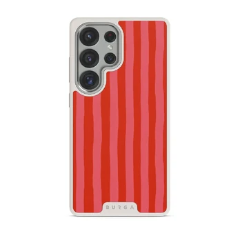 Pomegranate - Samsung Galaxy S25 Ultra Case, Elite Light (Magnetic) / Silver