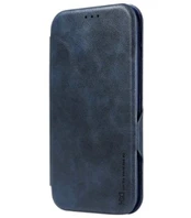 Mėlynas dėklas Apple iPhone 12 / 12 Pro telefonui "HDD Classic Wallet Case"