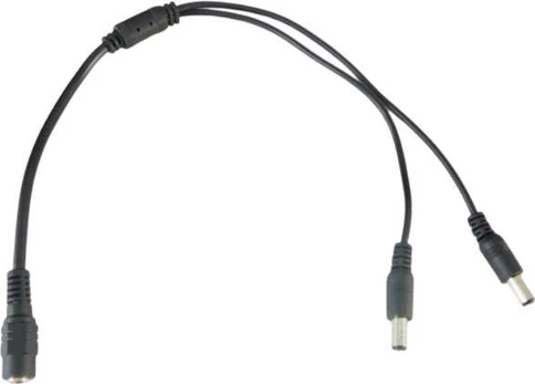 Conexpro DC power hub, 2x male, 1x female
