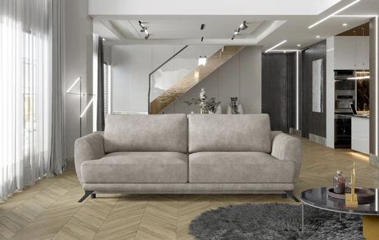 Sofa - lova Megis su patalynės dėže beige, Dora 21