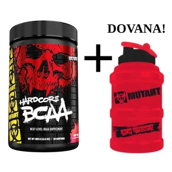 MUTANT Hardcore BCAA - 390g + gertuvė DOVANŲ! Persikai