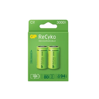 Charging item GP GPRHC30CB025. 3000 mAh. 2 pcs