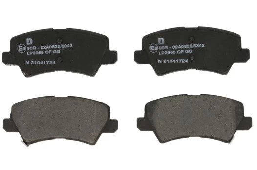 DELPHI LP3665 Brake pad set
