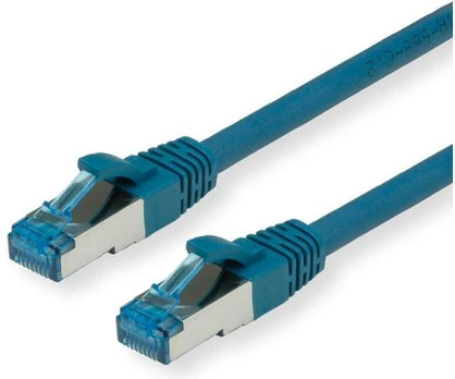 Value Patchcord S / FTP, Cat6a, 3m, mėlyna (21.99.1953)