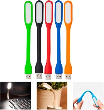 5 vnt. USB LED lempos, mini USB klaviatūros lemputė