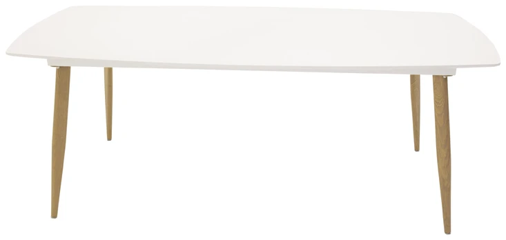 Valgomojo stalas Polar, 240x100xH75cm, Balta