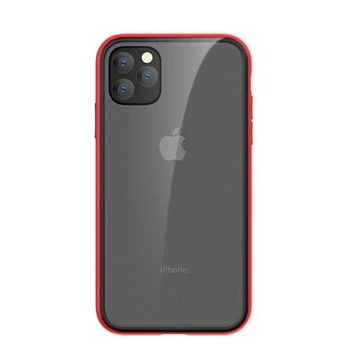 Telefono dėklas Comma Joy Elegant, Apple iPhone 11 Pro, skaidri/raudona