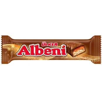 Batonėlis su karamele ir sausainiais ALBENI, 31g