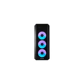 Case|CHIEFTEC|ATX/micro ATX/Mini-ATX|Black|Midi Tower|PC|GL-03B-UC-OP kaina