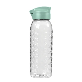 Curver Dots butelis 0,45 l skaidrus žalias