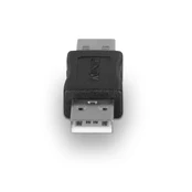 Lindy USB Adapteris Type A-M/A-M, USB A, USB A, Juodas kaina