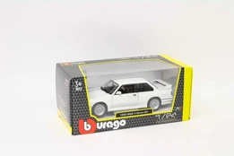 BBU 1:24 BMW M3 E30 1988 baltas 21100WT 14309 kaina
