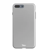 Tellur Cover Premium Soft Solid Fusion for iPhone 7 Plus silver kaina