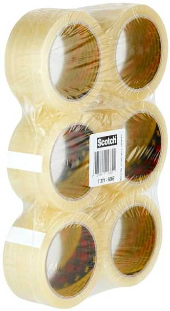 3M 7000095476, Transparent, Carton, 66 m, 5 cm