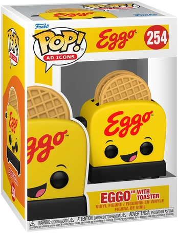 FUNKO POP! Vinilinė figūrėlė: Kellog´s - Eggo with Toaster