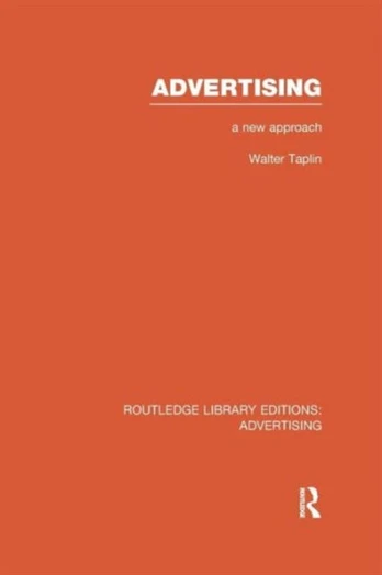 Advertising A New Approach - Minkštas viršelis