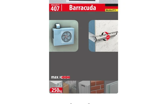 Kaištis TOX, Barracuda 16/80, 2 vnt.