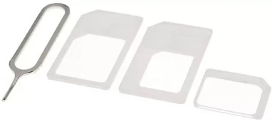 Forever NANO SIM/ Micro, Micro SIM ir NANO/ SIM (3in1) Universalus