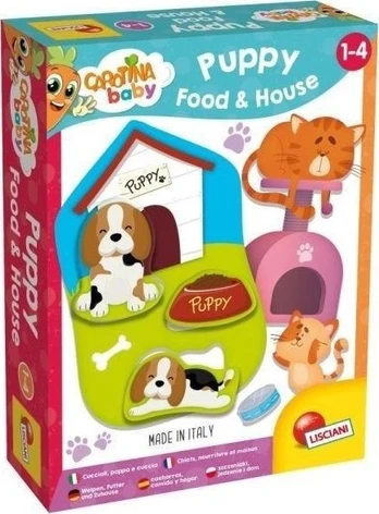 Lisciani Carotina Baby Animal - Food and home