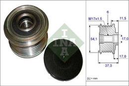 INA 535 0149 10 Freewheel alternator pulley