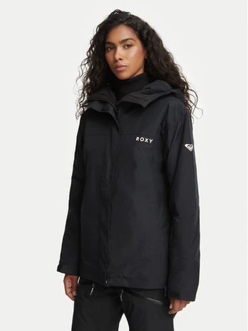 Roxy Slidinėjimo striukė ERJTJ03573 Juoda Regular Fit
