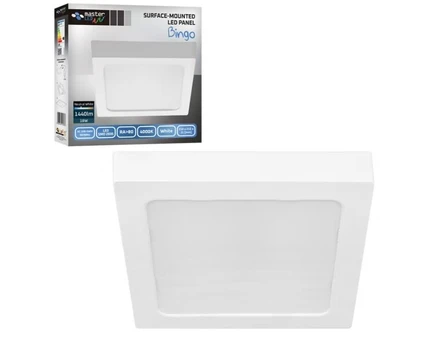 Masterled LED panelė, 18W, šiltai balta