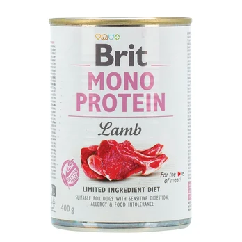 Konservuotas pašaras šunims BRIT CARE MONO PROTEIN LAMB, 400 g