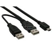 Kabelis USB PremiumCord USB-A - 2 m (ku2m2y)