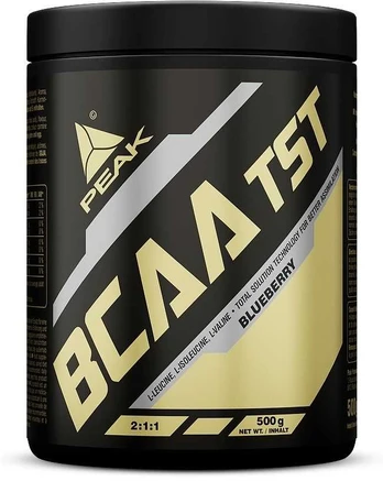 Peak BCAA TST 500g. (Blueberry skonis )