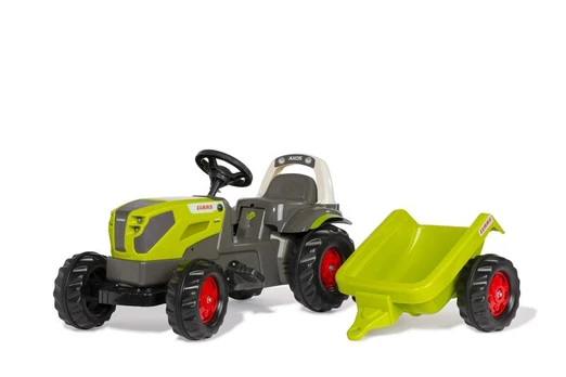 Vaikiškas traktorius su pedalais rollyKid CLAAS AXOS 240
