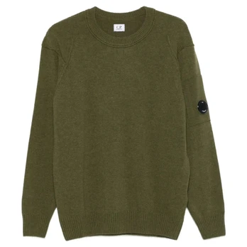 Megztinis vyrams, Žalia, Crew neck