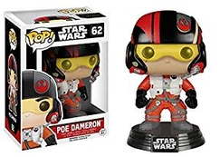 POP Vinyl STAR-WARS POE DAMERON With Helmet