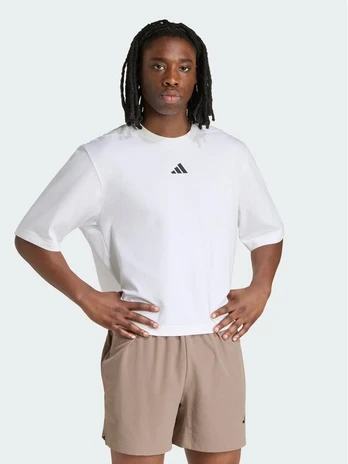 adidas Techniniai marškinėliai D4T Primelift KT1653 Balta Regular Fit