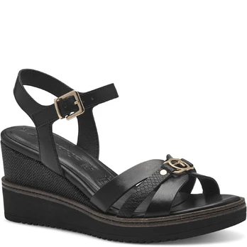 Basutės moterims, Juoda, Sandals