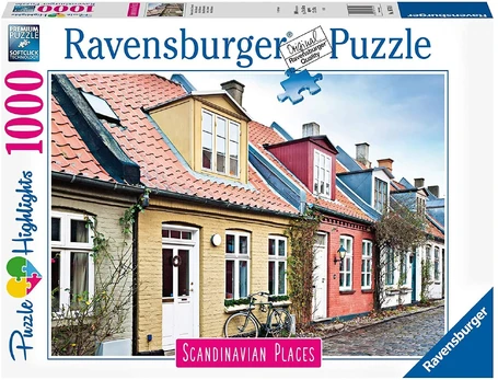 Aarhus, Denmark 1000 Piece Puzzle - RAVENSBURGER dėlionė