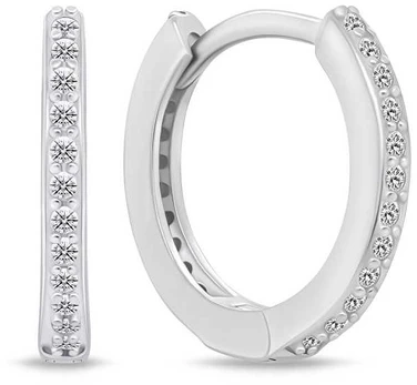 Brilio Silver Glittering sidabrinis rings earrings EA159W