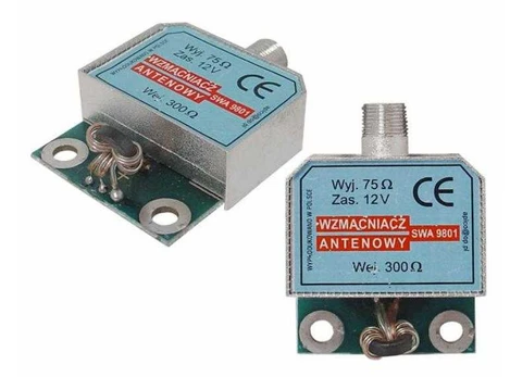 LTC Stiprintuvas antenowy DVB-T SWA-9801 w obudowie
